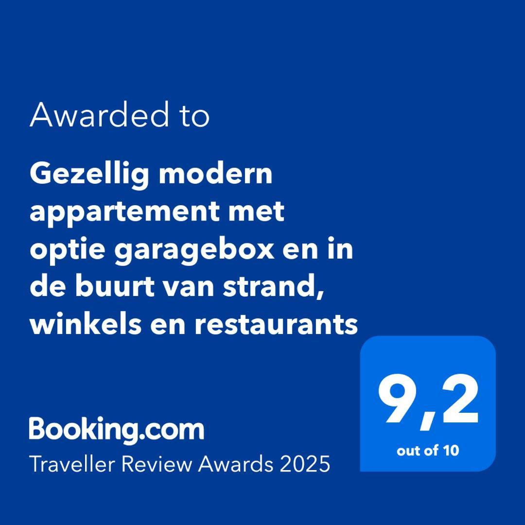 Gezellig Modern Appartement Met Optie Garagebox En In De Buurt Van Strand, Winkels En Restaurants Oostende Ngoại thất bức ảnh